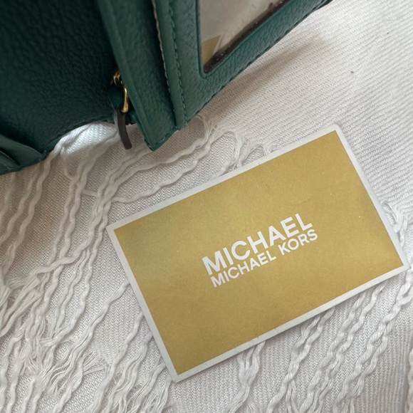 Michael Kors Teal Wallet - Picture 7 of 12